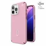 Speck Presidio2 Pro ClickLock & MagSafe &uuml;mbris seadmele iPhone 16 Pro Max, Wednesday Pink / Boysenberry Purple / White v&auml;rvitoonis