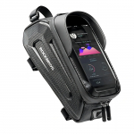 Rockbros B68-1 raamile kinnitatav jalgrattakott telefoni taskuga, 1.7L - must