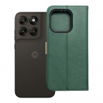 Klapp&uuml;mbris Motorola G67 / G77 Split Book, roheline ja kuldne