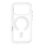 Case for iPhone 18 Pro / 17 Pro Forcell F-Protect Clear Hybrid Premium compatible with Magsafe transparent