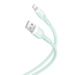 XO kaabel NB212 USB - Lightning 1,0 m 2,1A, roheline