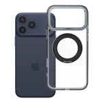 Case for iPhone 18 Pro Max / 17 Pro Max Frame Circle Stand compatible with MagSafe black