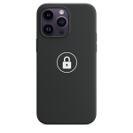 Phone Case "Silicone Case v2" for iPhone 14 Pro Max / Midnight / in package
