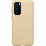 Nillkin Super Frosted Shield &Uuml;mbris jaoks Huawei P40 kuldne