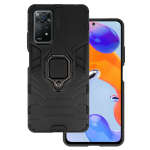 Dėklas telefonui Ring Armor XIAOMI REDMI NOTE 11 PRO/NOTE 11 PRO 5G juodas