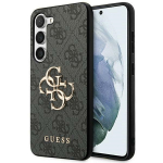 GUESS &uuml;mbris jaoks SAMSUNG S24 GUHCS24S4GMGGR (Leather 4G Metal Logo) must