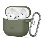 Tech-Protect Silicone Hook &Uuml;mbris jaoks AirPods 4 - roheline