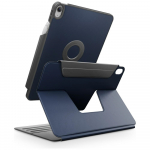 Uniq Rovus Snapmount Magnetic 360 Rotating Detachable &uuml;mbris jaoks iPad 11" 2025 / iPad 10.9" 2022 (10th generation) - tumesinine
