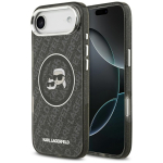 Karl Lagerfeld IML Glitter Karl & Choupette Heads Logo MagSafe iPhone Air &Uuml;mbris - Must
