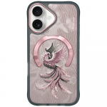 Nimmy Magnetic Fantasy Animal MagSafe iPhone 16 &Uuml;mbris - Rose Kuldne