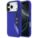 BMW M Silicon Vertical Logo MagSafe &Uuml;mbris jaoks iPhone 17 Pro - Navy sinine
