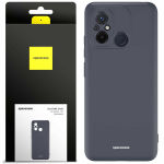 Spacecase Silikoninis dėklas Redmi Redmi 12C juodas