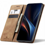 Spacecase Dėklas-piniginė Galaxy S25 &scaron;viesiai rudas