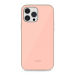 Moshi iGlaze kvaliteetne h&uuml;briid&uuml;mbris seadmele iPhone 13 Pro Max, SnapTo-s&uuml;steemiga, Dahlia Pink v&auml;rvitoonis