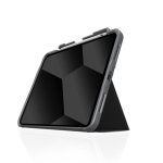 STM Dux Plus - vastupidav &uuml;mbris iPad 11" (2025) / 10.9" (2022) MIL-STD-810G jaoks Apple Pencil hoidjaga (must) EDU/COM versioon