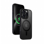 Crong Hybrid Frost MAG kate &ndash; MagSafe &uuml;mbris iPhone 16 Pro jaoks (must)