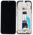 Ekranas Xiaomi Redmi 15C 4G (Global)/Poco C85 4G (Global) su lietimui jautriu stikliuku ir rėmeliu Black originalus (service pack)