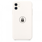Dėklas "Silicone Case" skirtas iPhone 11 / Ivory White / su įpakavimu