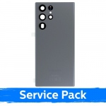 Galinis dangtelis suderinamas su Samsung S908 S22 Ultra / Graphite / (Service Pack)