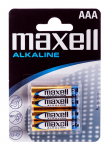 Maxell Battery Alkaline LR-03 AAA 4-Pack Vienkartinė baterija &Scaron;arminis