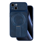 Luxgrip Mag &uuml;mbris iPhone 15 6,1" tumesinine