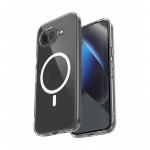 Crong Hybrid Clear Magnetic MagSafe &uuml;mbris seadmele Google Pixel 10a, l&auml;bipaistev