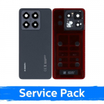Xiaomi 14T tagakaas, titaanmust (Titan Black; hoolduspakend)