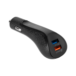 REBEL autolaadija, 2&times; USB, 5100 mA, 15 W, Quick Charge 3.0