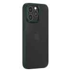 Comma &uuml;mbris Joy Elegant jaoks iPhone 15 Plus navy roheline