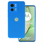 Silicone Lite &Uuml;mbris jaoks Motorola Edge 40 5G sinine