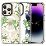 Tech-Protect MagMood MagSafe iPhone 15 Pro Max &Uuml;mbris - Daisies with Leaves