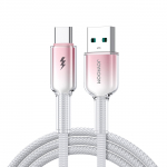 Joyroom S-A42 3A USB-A USB-C Kaabel 1.2m biały