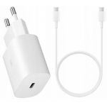 Laadija Samsung EP-TA800NW 25W + Type-C kaabel 25W valge