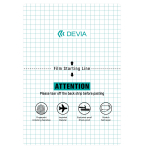 Devia Komplekt foil anticrash for cutting machine 10pcs 29 x 42 cm