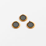 Komplekt of lens glasses for iPhone 17 Pro oranž