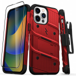 ZIZO BOLT Series &uuml;mbris seadmele iPhone 14 Pro Max, punane