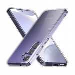 Crong Crystal Shield Cover &uuml;mbris seadmele Samsung Galaxy S24+, l&auml;bipaistev