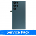 Galinis dangtelis suderinamas su Samsung S908 S22 Ultra / Žalias / (Service Pack)