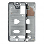 Keskmise raami korpus jaoks Samsung G980 S20 (Cloud White)