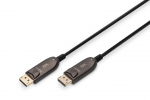 Digitus DisplayPort AOC h&uuml;briidne kiudoptiline kaabel, UHD 8K, 10 m