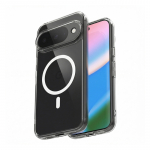 Crong Hybrid Clear Magnetic MagSafe &uuml;mbris seadmele Google Pixel 10 / 10 Pro, l&auml;bipaistev