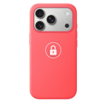 "Silicone Case v2" for iPhone 18 Pro Max / Bright Guava Pink / in package