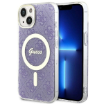 Guess GUHMP14MH4STU iPhone 14 Plus 6.7" lilla/lilla hardcase 4G MagSafe