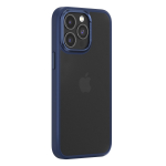 Comma &uuml;mbris Joy Elegant jaoks iPhone 15 Plus sinine