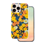 Glow Glam &uuml;mbris jaoks iPhone 15 Pro 6,1" oranž