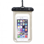 Waterproof bag jaoks mobile phone with plastic closing must