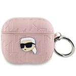 Karl Lagerfeld Monogram Karl Head &uuml;mbris jaoks AirPods 3 - roosa