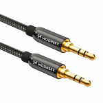 Wozinsky universal mini jack kaabel 2x AUX kaabel 1.5 m must
