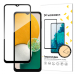 Wozinsky Super Tough Full Glue karastatud klaasist t&auml;isekraan raamiga &uuml;mbris s&otilde;bralik Samsung Galaxy A13 / A23 / A23 5G / M13 must