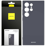 Spacecase Dėklas Silicone Case Galaxy S24 Ultra juodas